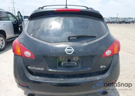 2009 Nissan Murano Sl из США, поврежденный, VIN JN8AZ18U69W018072